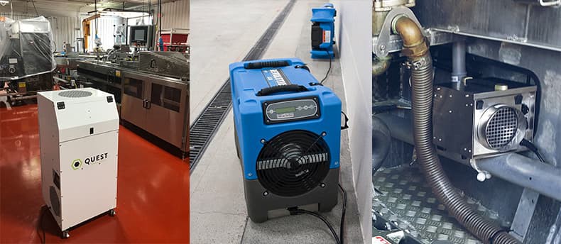 Types of Dehumidifiers For Industrial Applications