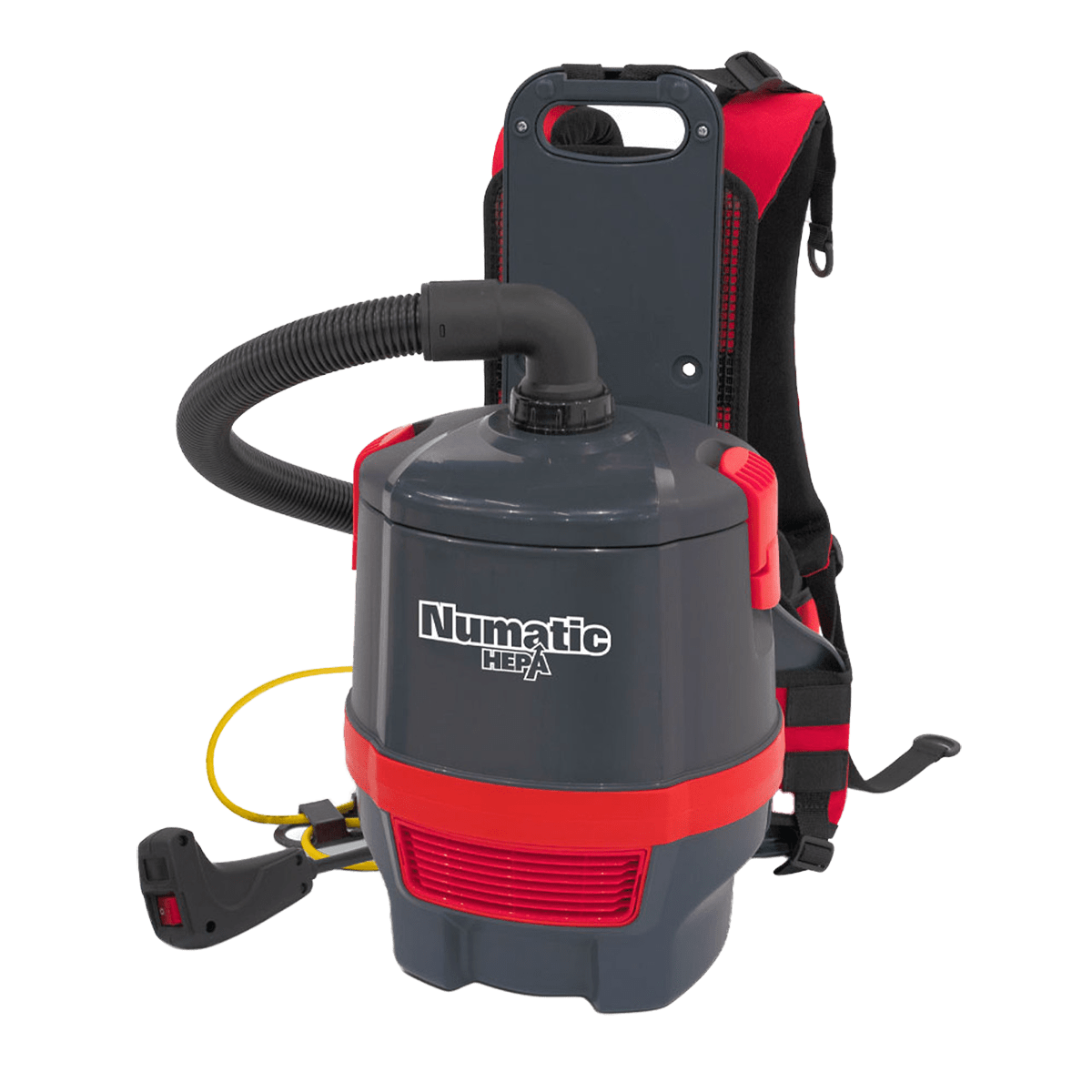 NaceCare RSV150H Electric HEPA Backpack Vacuum - w/ Hose