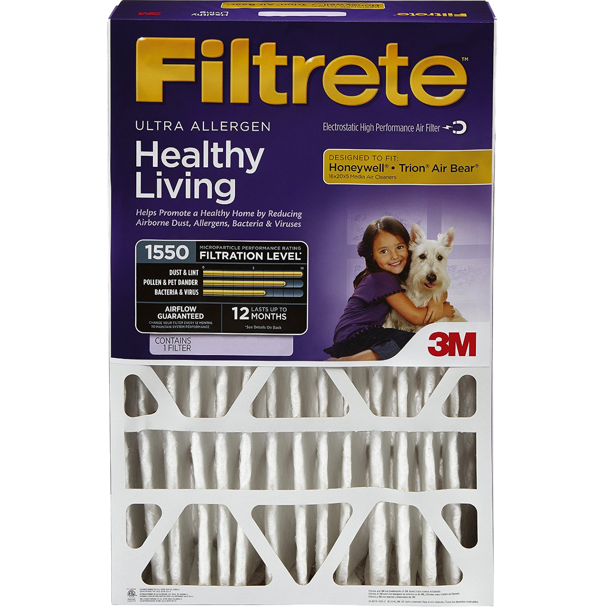 3M Filtrete 5-Inch Ultra Allergen Reduction Filters
