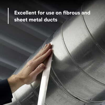 3M Venture Tape Aluminum Foil Tape 1520CW, Silver, 48 mm x 45.7 m - infographic 2