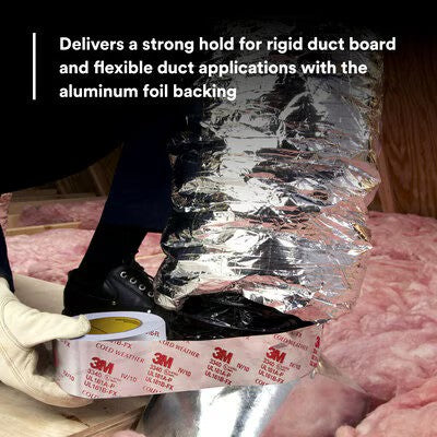 3M Venture Tape UL181A-P Aluminum Foil Tape 1581A, 2.5 in x 60 yd - infographic 4