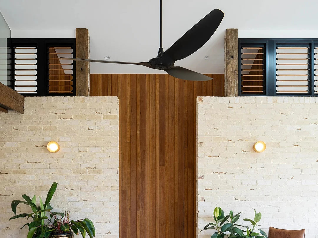 Big Ass Fans Haiku Black Smart Ceiling Fan lifestyle
