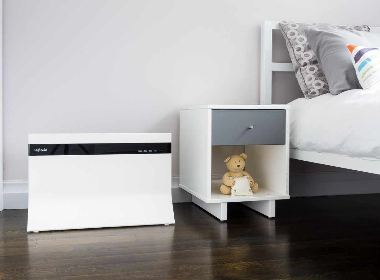 Objecto T3 Panel Heater - in Bedroom
