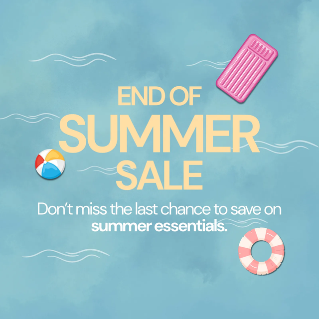 Summer Savings sale on select cooling essentials