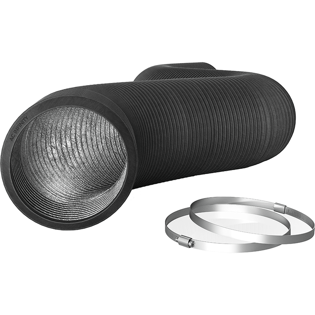 AC Infinity Flexible 12" 4-Layer Heavy Duty Aluminum Ducting - Main