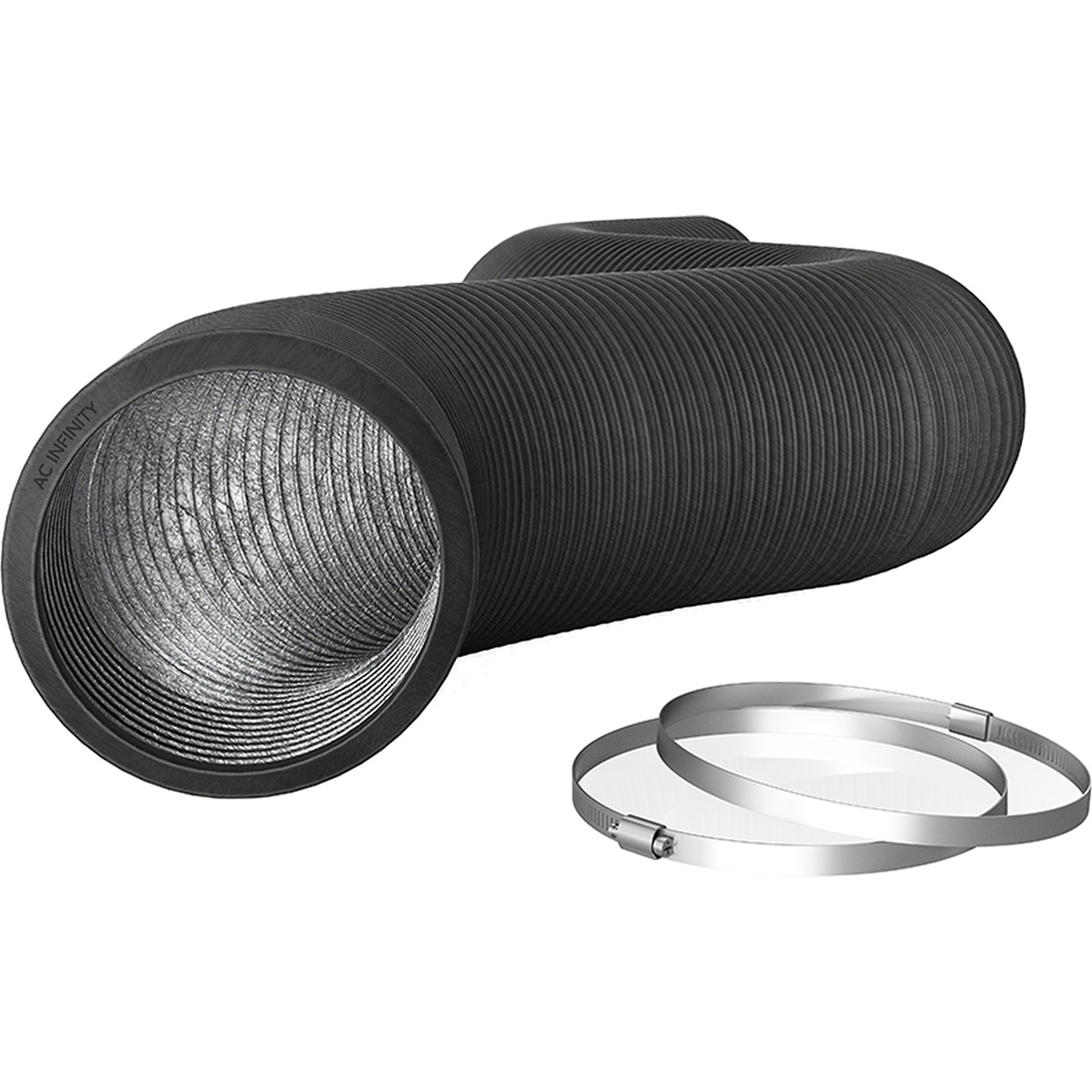 AC Infinity Flexible 8" 4-Layer Heavy Duty Aluminum Ducting