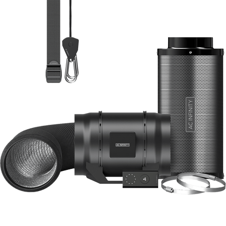AC Infinity Air Filtration Kit, 8-In. Inline Lite Fan - Main