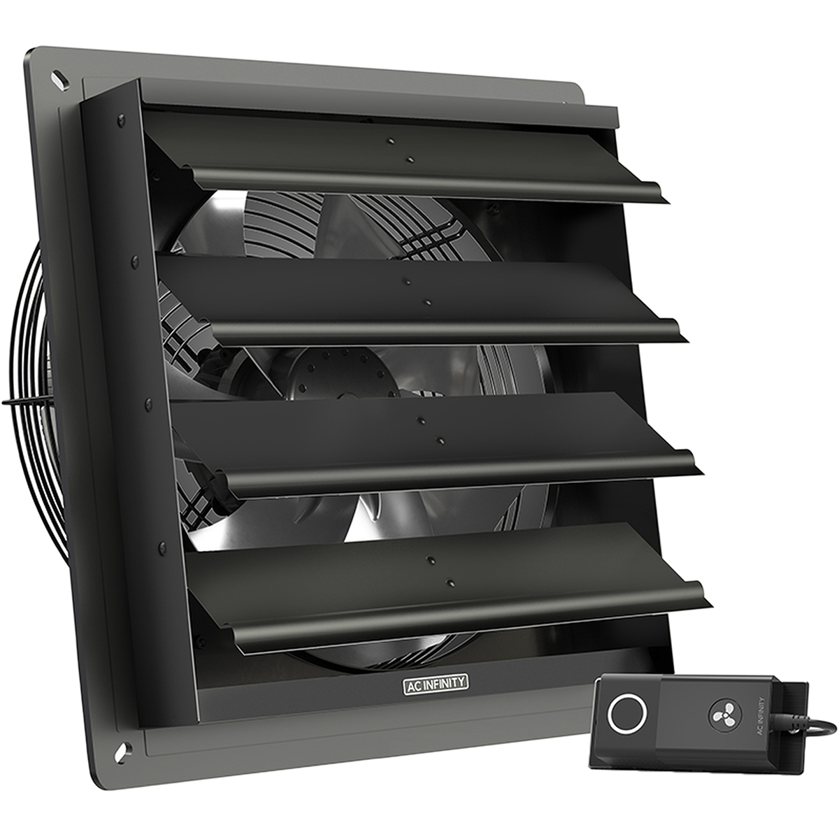 Ac Infinity Airlift 12 Inch Shutter Exhaust Fan Speed Controller Main