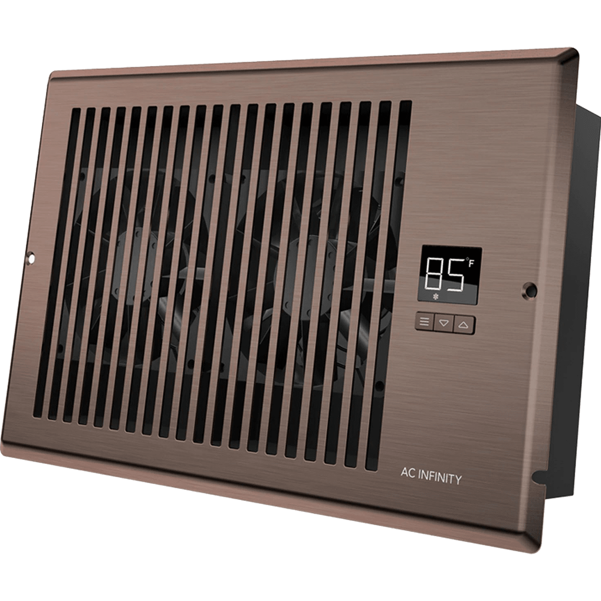 AC Infinity AIRTAP T6 6-In x 10-In" Register Booster Fan - Bronze