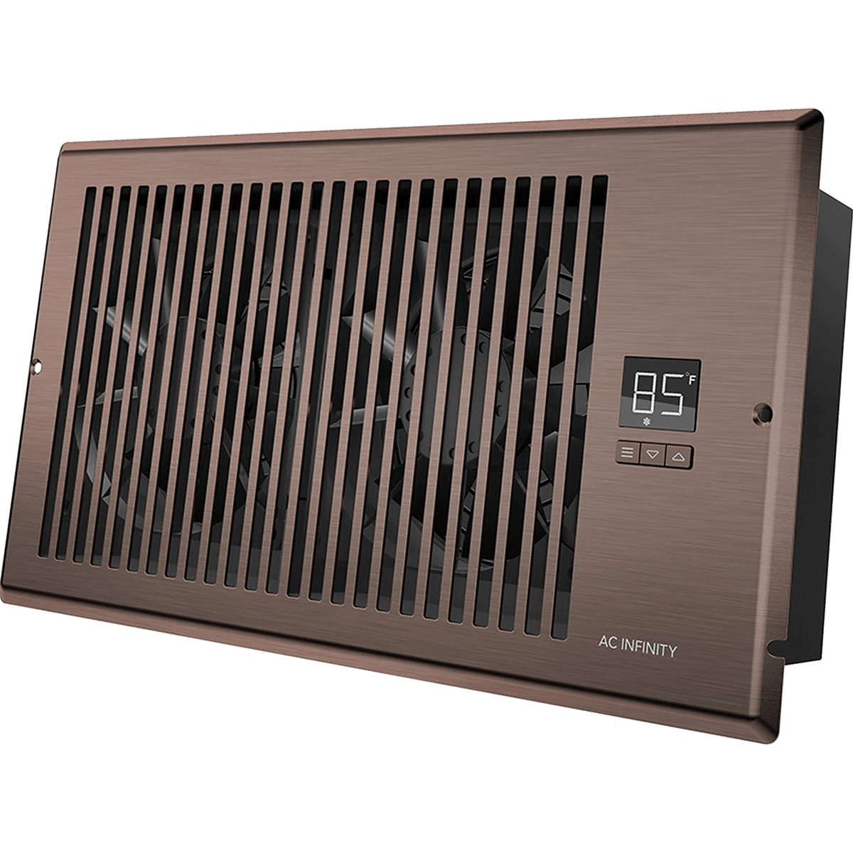 AC Infinity AIRTAP T6 6-In x 12-In Register Booster Fan - Bronze