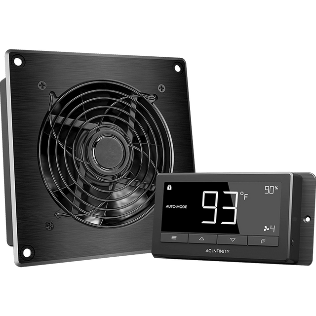 AC Infinity AIRTITAN T3 6-In Ventilation Fan w/ Temperature & Humidity Controller