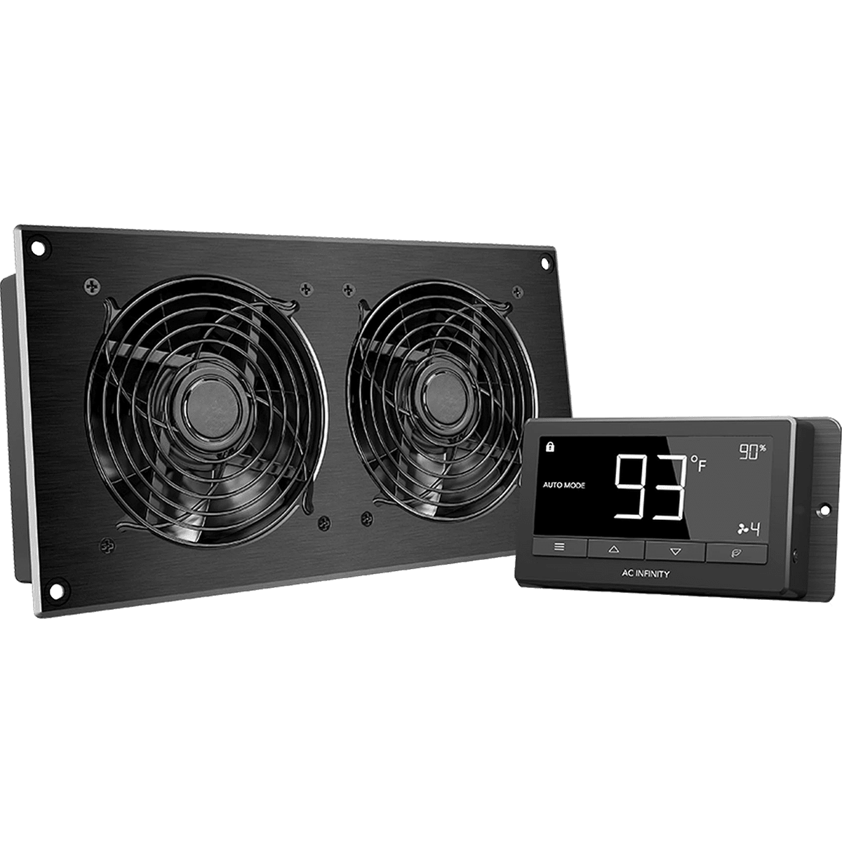 AC Infinity AIRTITAN T7 12-In Ventilation Fan w/ Temperature & Humidity Controller