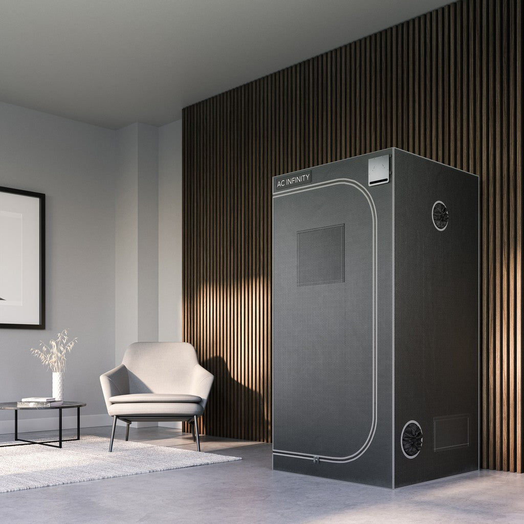 AC Infinity CLOUDLAB 422 48-Inch Tall 2x2 2000D Mylar Canvas Advance Grow Tent