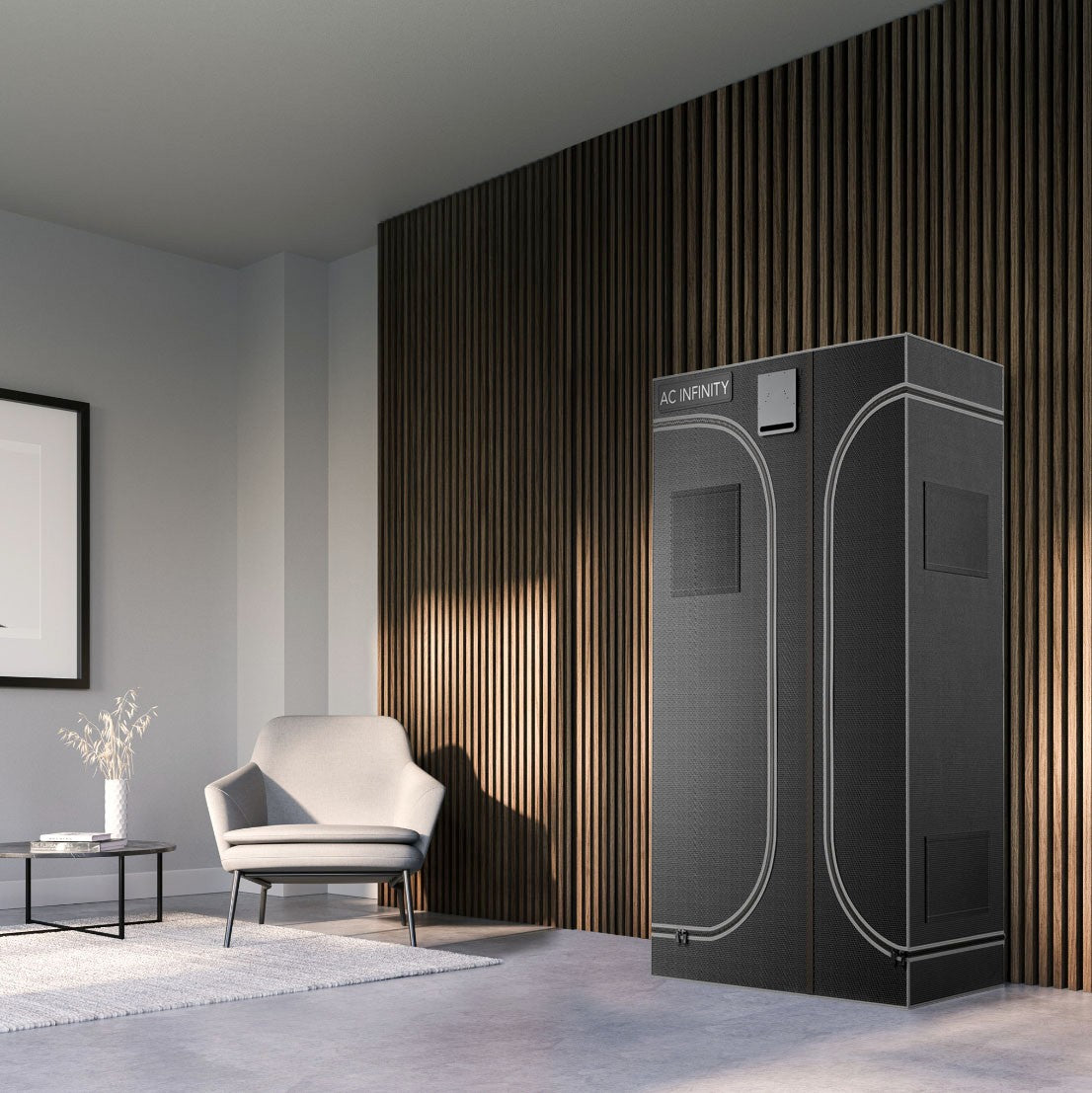 AC Infinity CLOUDLAB 632D 60-Inch Tall 2000D Mylar Canvas Advance Grow Tent