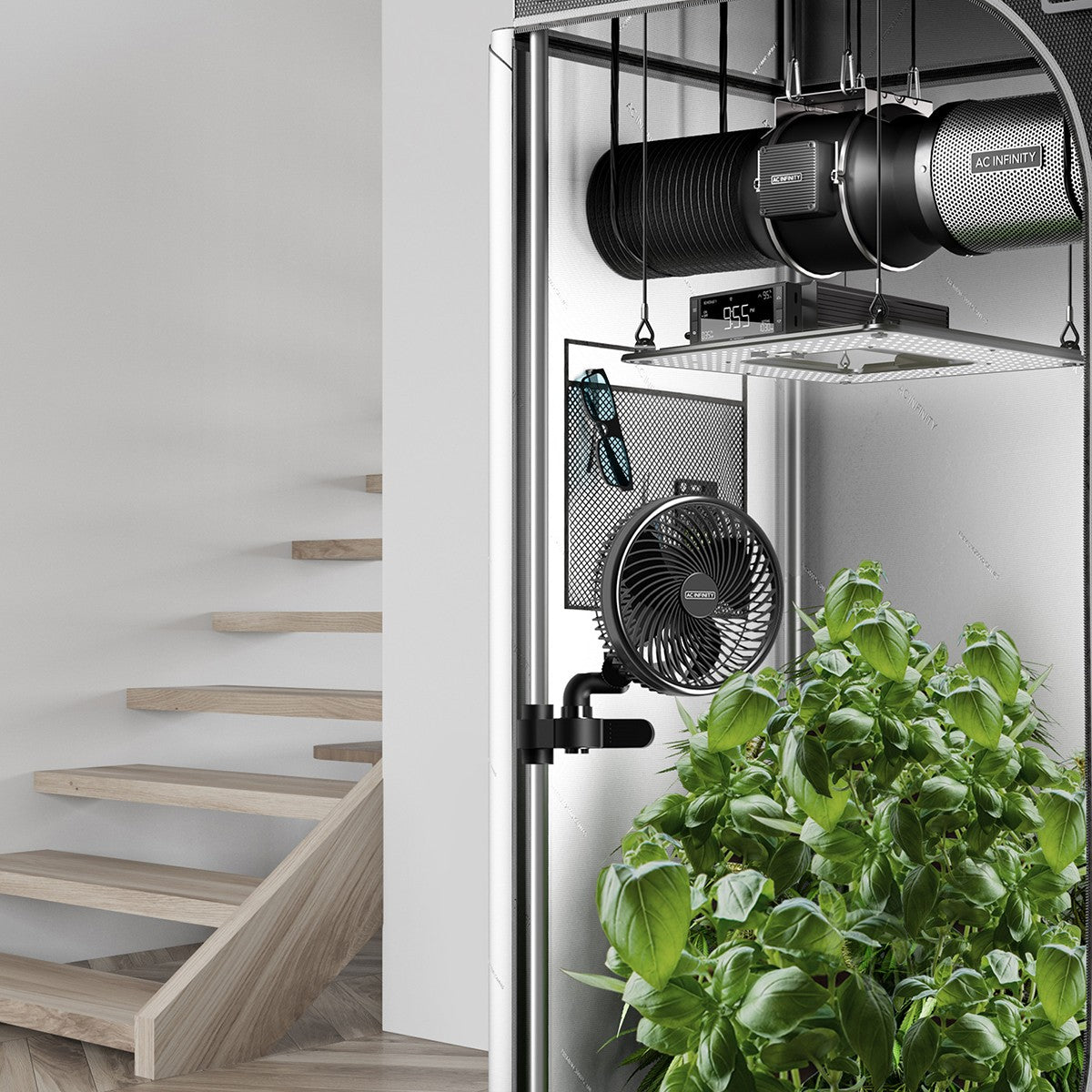 AC Infinity CLOUDRAY 10-Speed Grow Tent Clip Fan