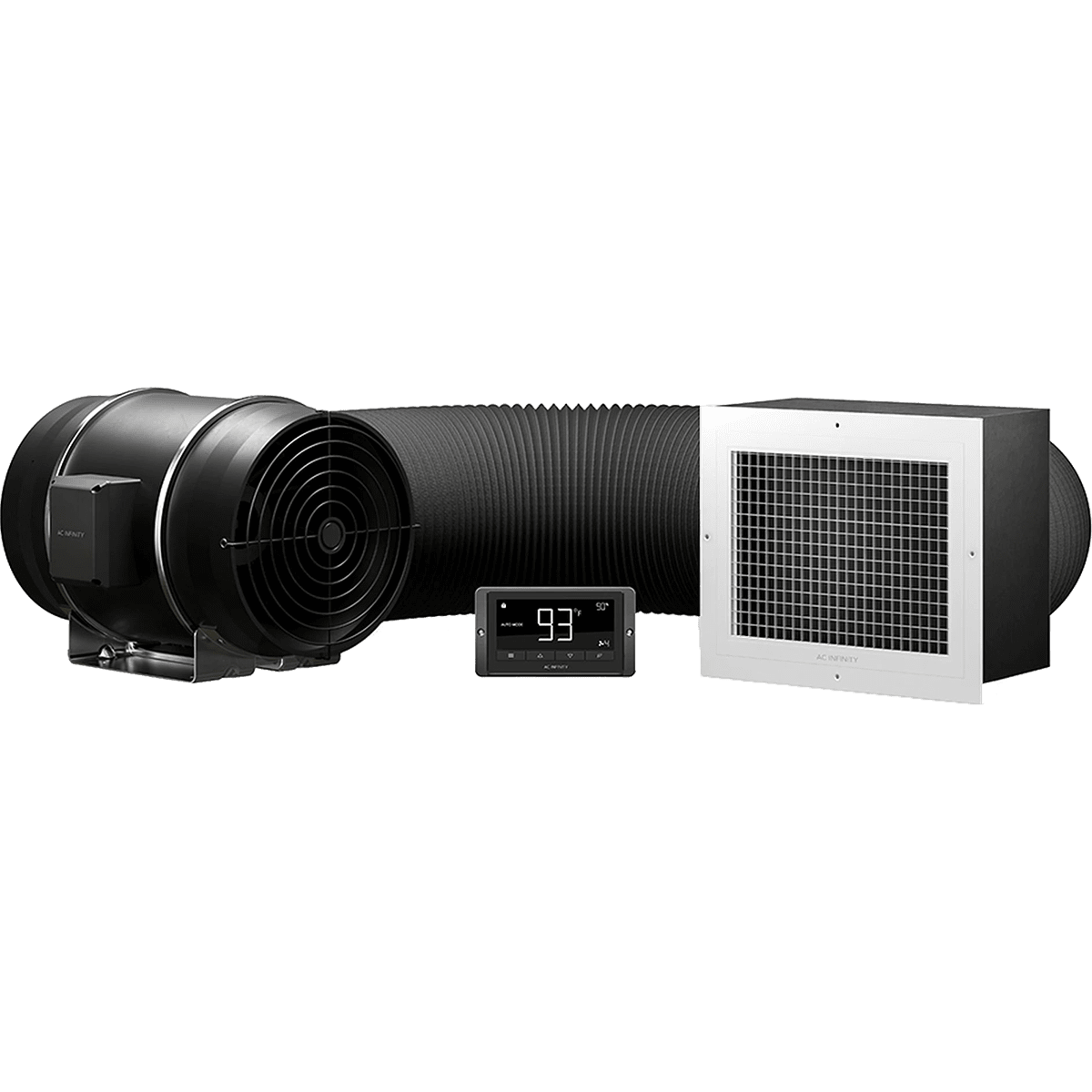 AC Infinity CLOUDRAY T10 Whole House Fan w/ Temperature & Humidity Controller