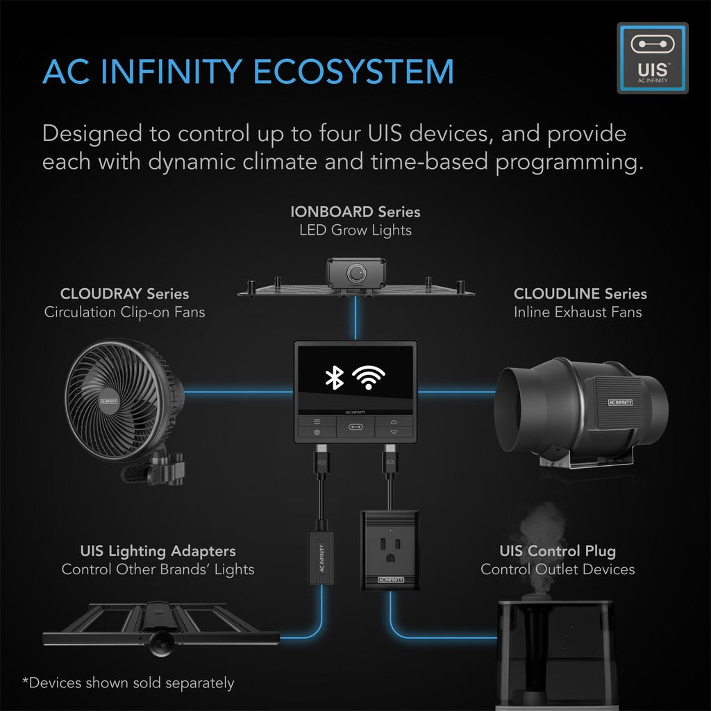 AC Infinity Controller 69 Smart Controller - Bluetooth + Wifi - Ecosystem