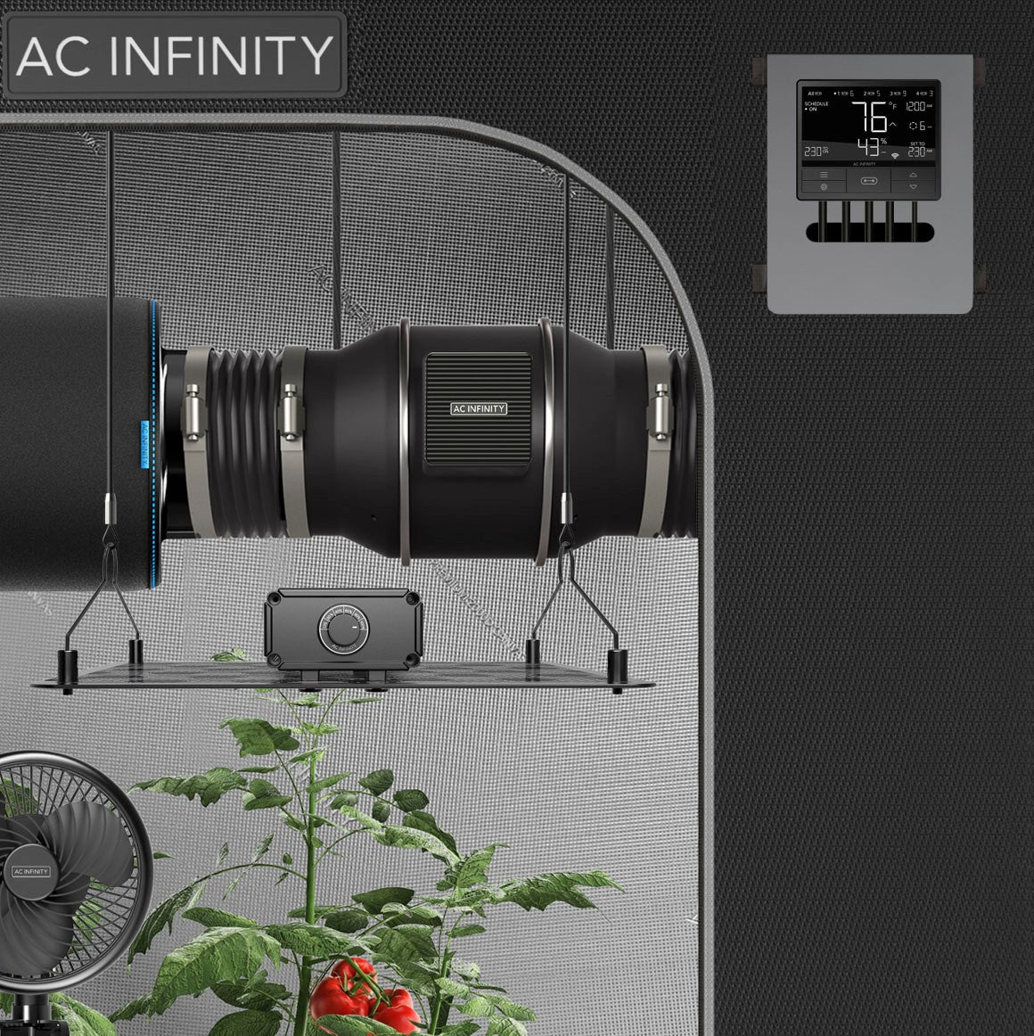 AC Infinity Controller 69 Smart Controller - CTR69X - Lifestyle