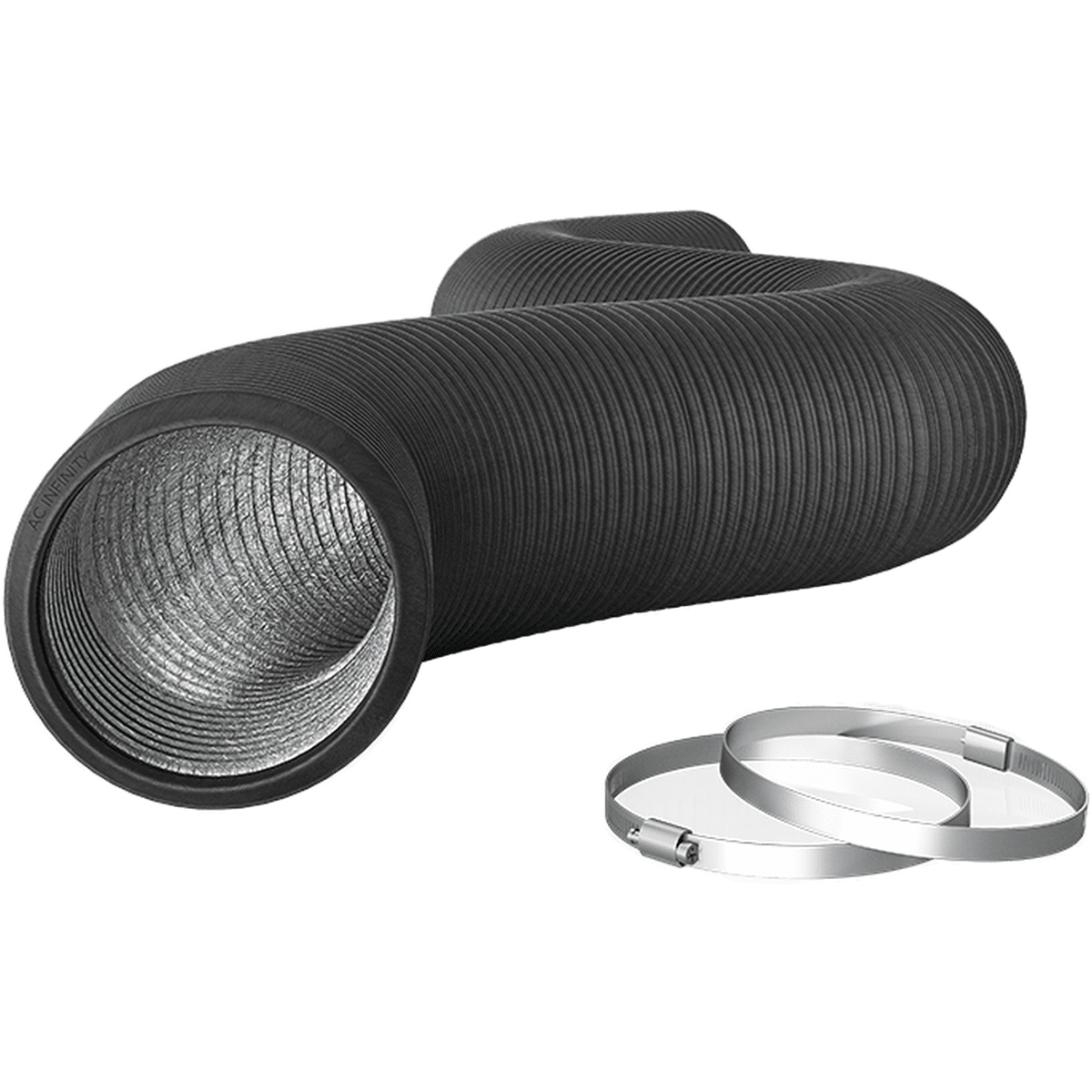AC Infinity Flexible 4" 4-Layer Heavy Duty Aluminum Ducting - Main