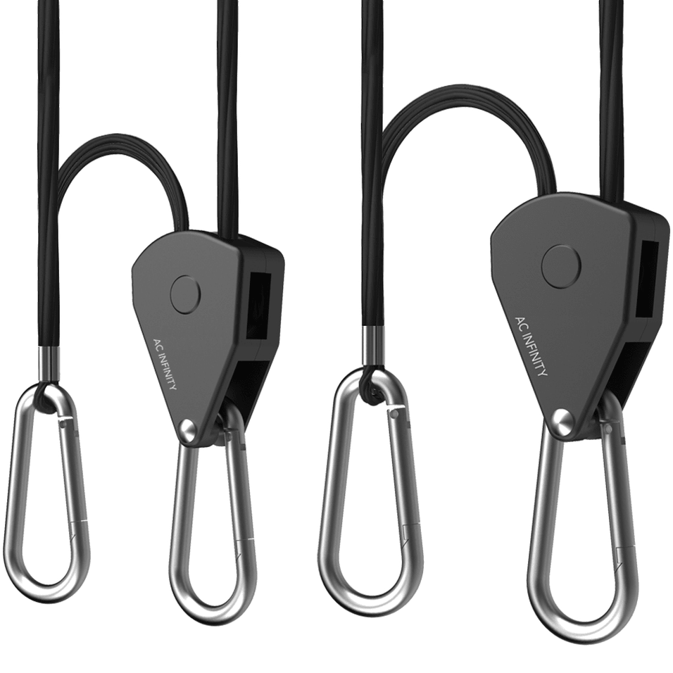AC Infinity Heavy-Duty Adjustable Rope Clip Hangers