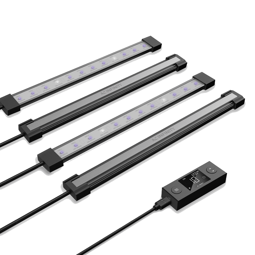 AC Infinity IONBEAM Targeted Spectrum UV LED Grow Light - 4 Bar Kit - Main