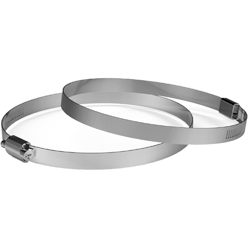 AC Infinity Stainless Steel Duct Clamps - 6-inch, 2-Pack