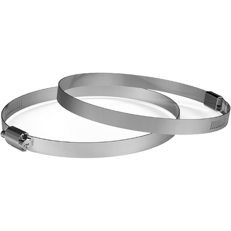 AC Infinity Stainless Steel Duct Clamps - 6-inch, 2-Pack