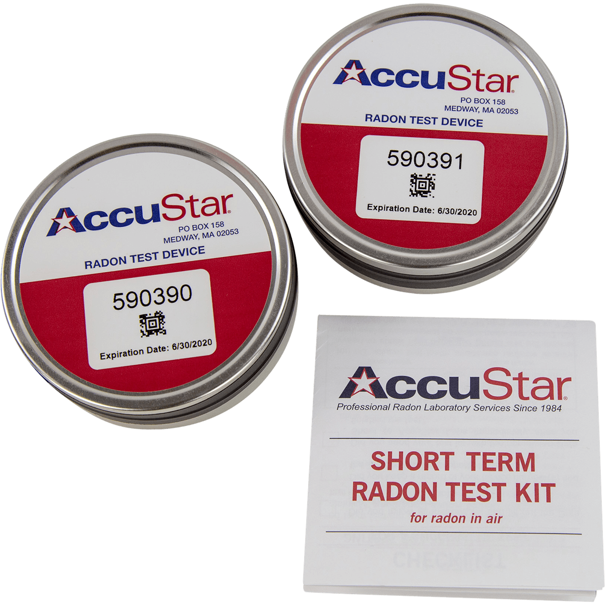 Accustar PicoCan 400 Activated Charcoal Canister - Double