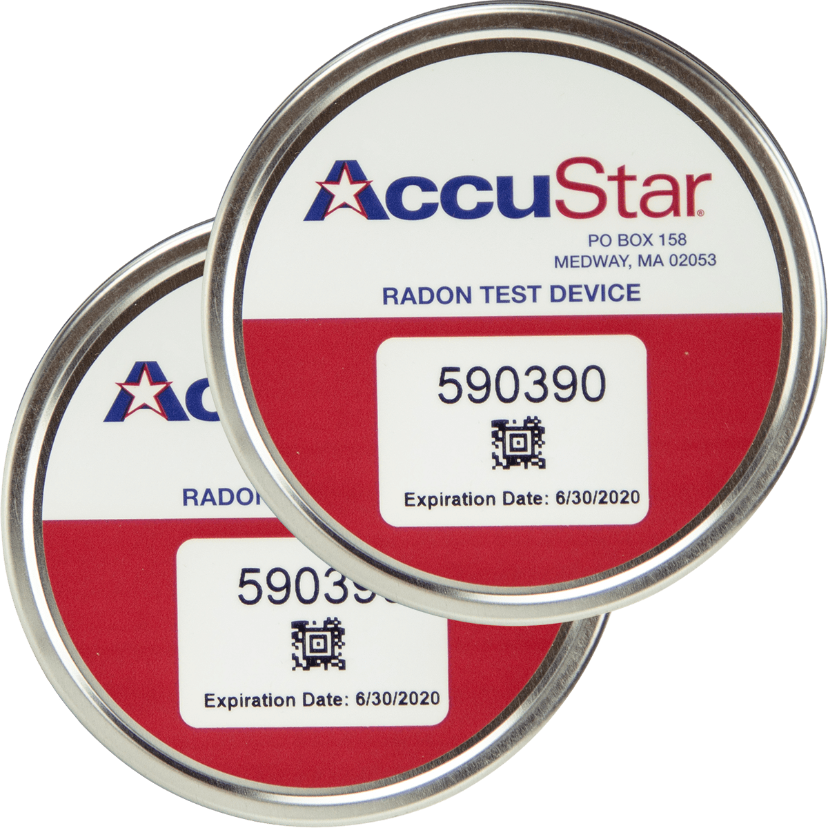 Accustar PicoCan 400 Activated Charcoal Canister - Double