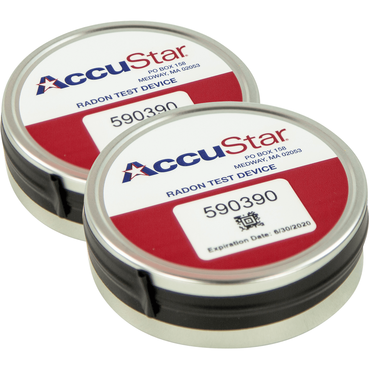 Accustar PicoCan 400 Activated Charcoal Canister - Double