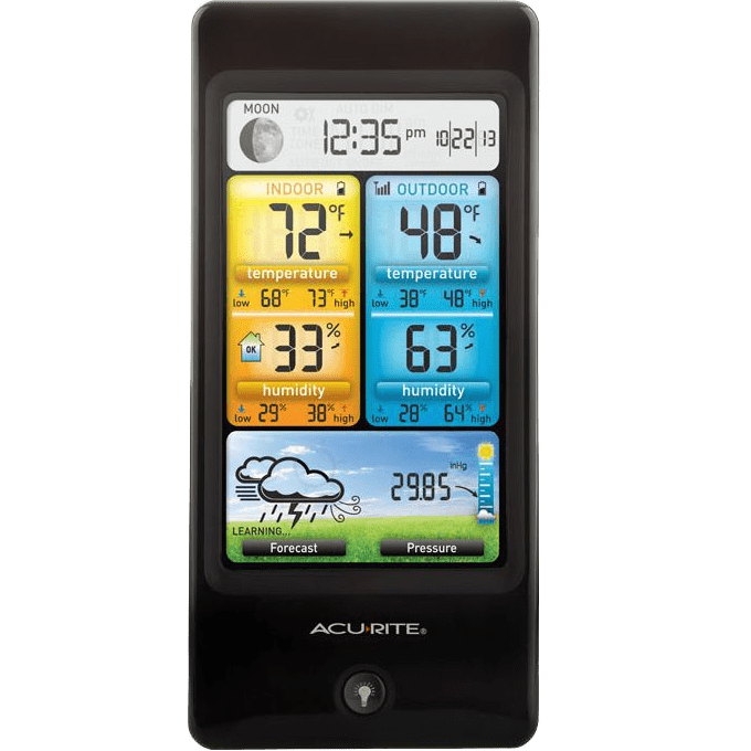 Acu-Rite Color Digital Remote Thermometer / Hygrometer - Indoor Display Main