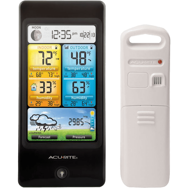 Acu-Rite Color Digital Remote Thermometer / Hygrometer - Main
