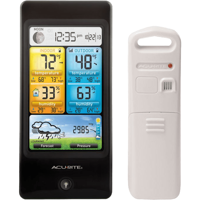 Acu-Rite Color Digital Remote Thermometer / Hygrometer - Main