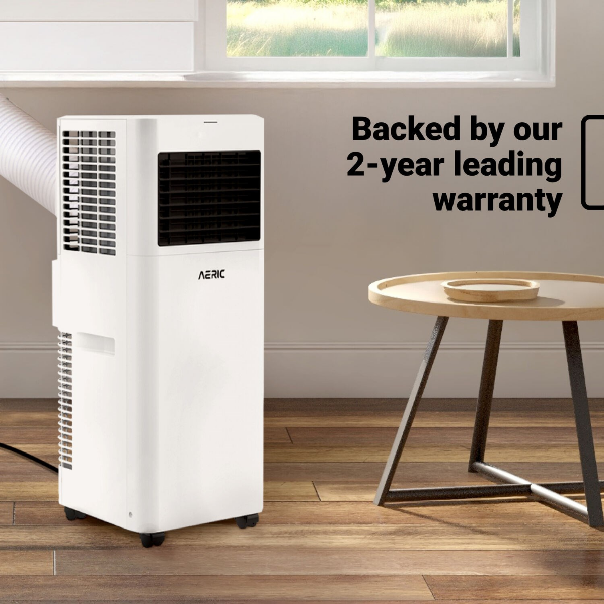 Aeric 8,000 BTU Portable Air Conditioner with Dehumidifier - Infographic 4