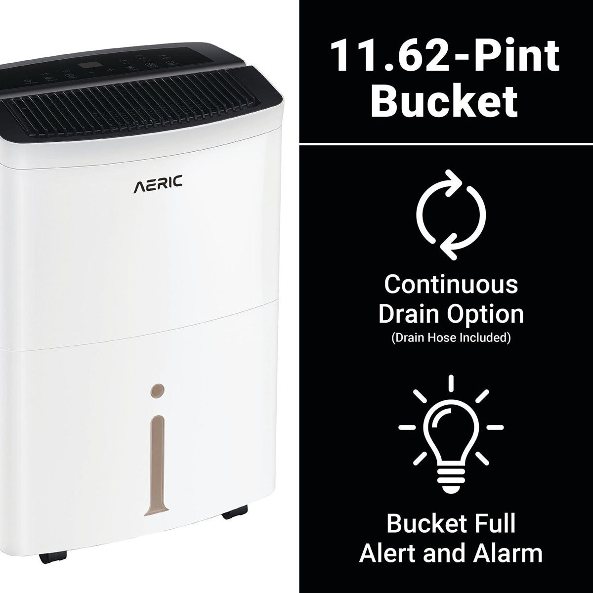 Aeric AERD351P 35 Pint Energy Star Dehumidifier - Pint Capacity
