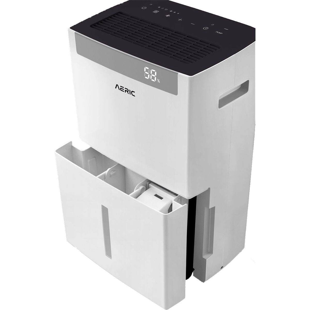 Aeric AERD501P 50 Pint Energy Star Dehumidifier - Bucket