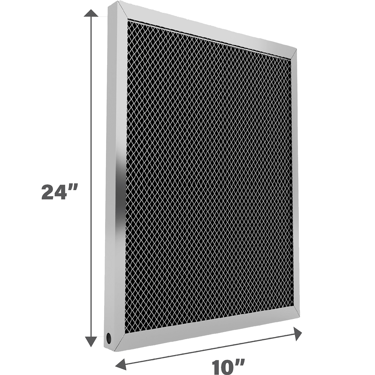 Air-Care 10-In. Wide Permanent Electrostatic Washable 1-In. Deep MERV 8 Air Filter - 10x24x1