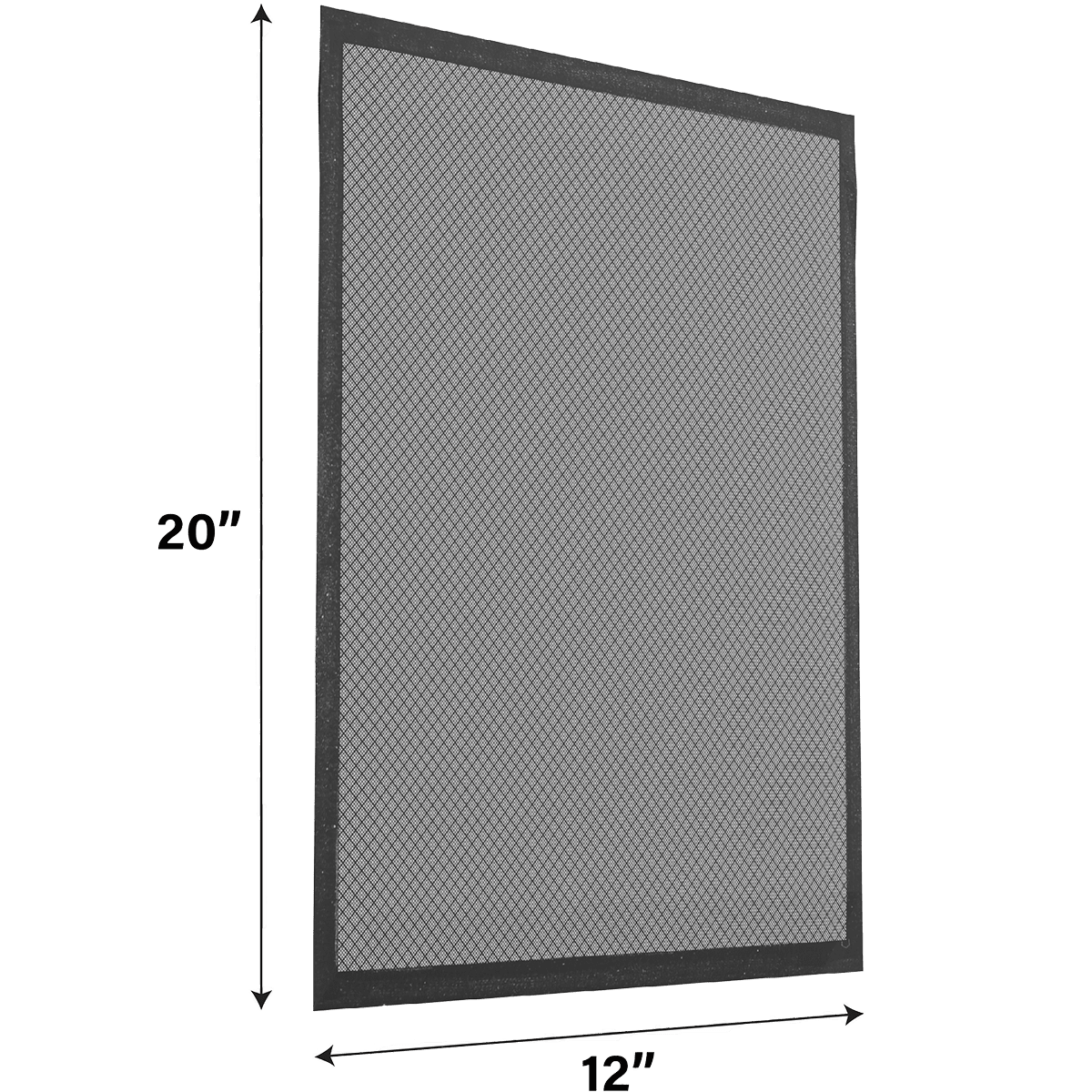 Air-Care 12-In. Wide Flexible Permanent Electrostatic Washable 1-In. Deep MERV 8 Air Filter - 12x20x1