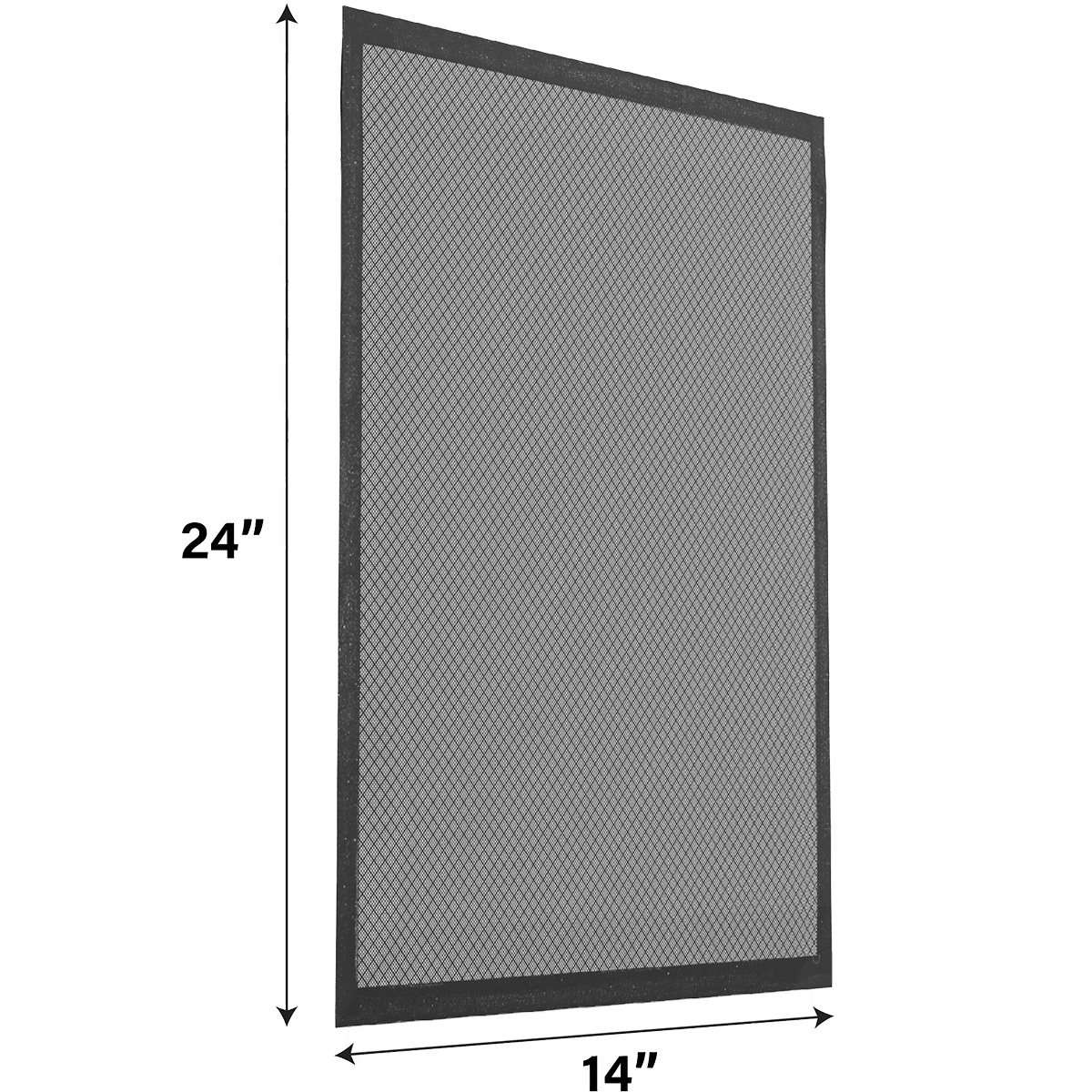 Air-Care 14-In. Wide Flexible Permanent Electrostatic Washable 1-In. Deep MERV 8 Air Filter - 14x24x1