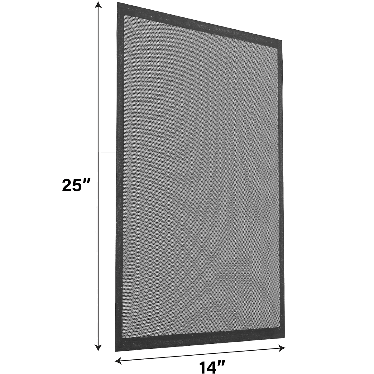 Air-Care 14-In. Wide Flexible Permanent Electrostatic Washable 1-In. Deep MERV 8 Air Filter - 14x25x1