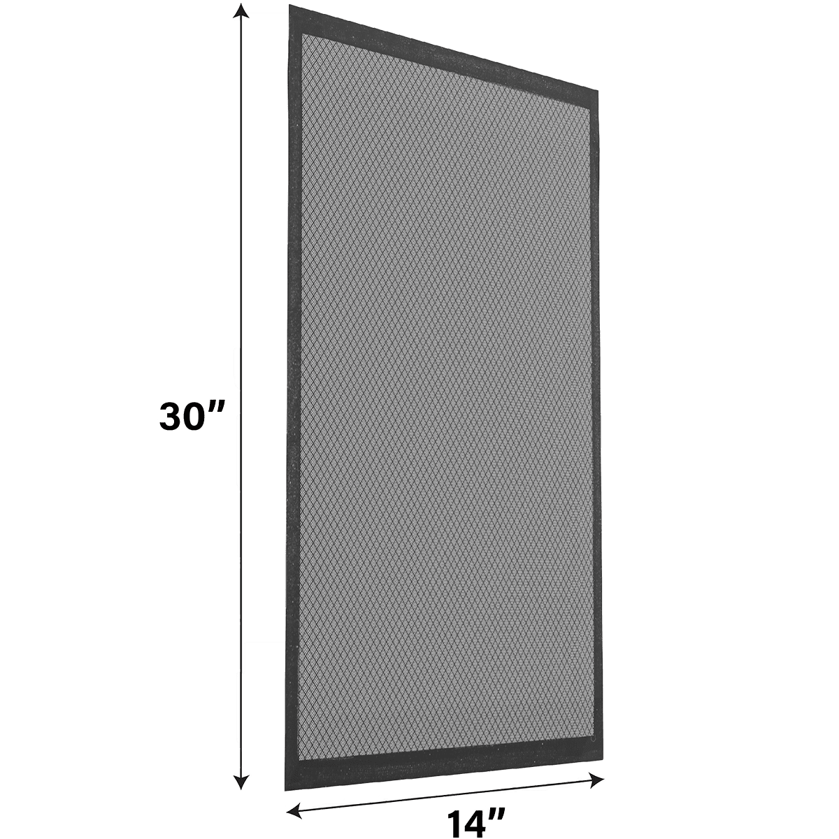Air-Care 14-In. Wide Flexible Permanent Electrostatic Washable 1-In. Deep MERV 8 Air Filter - 14x30x1