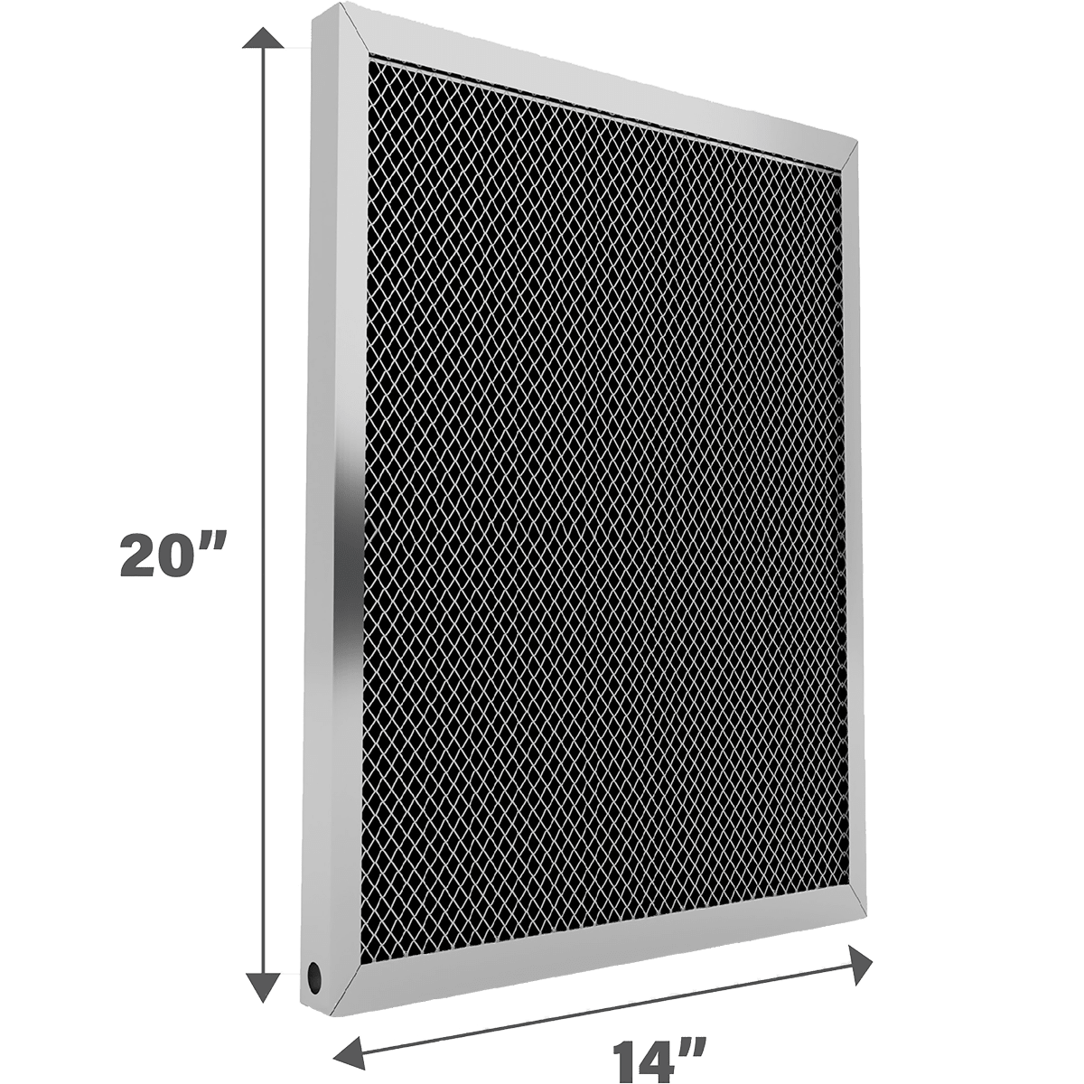 Air-Care 14-In. Wide Permanent Electrostatic Washable 1-In. Deep MERV 8 Air Filter - 14x20x1