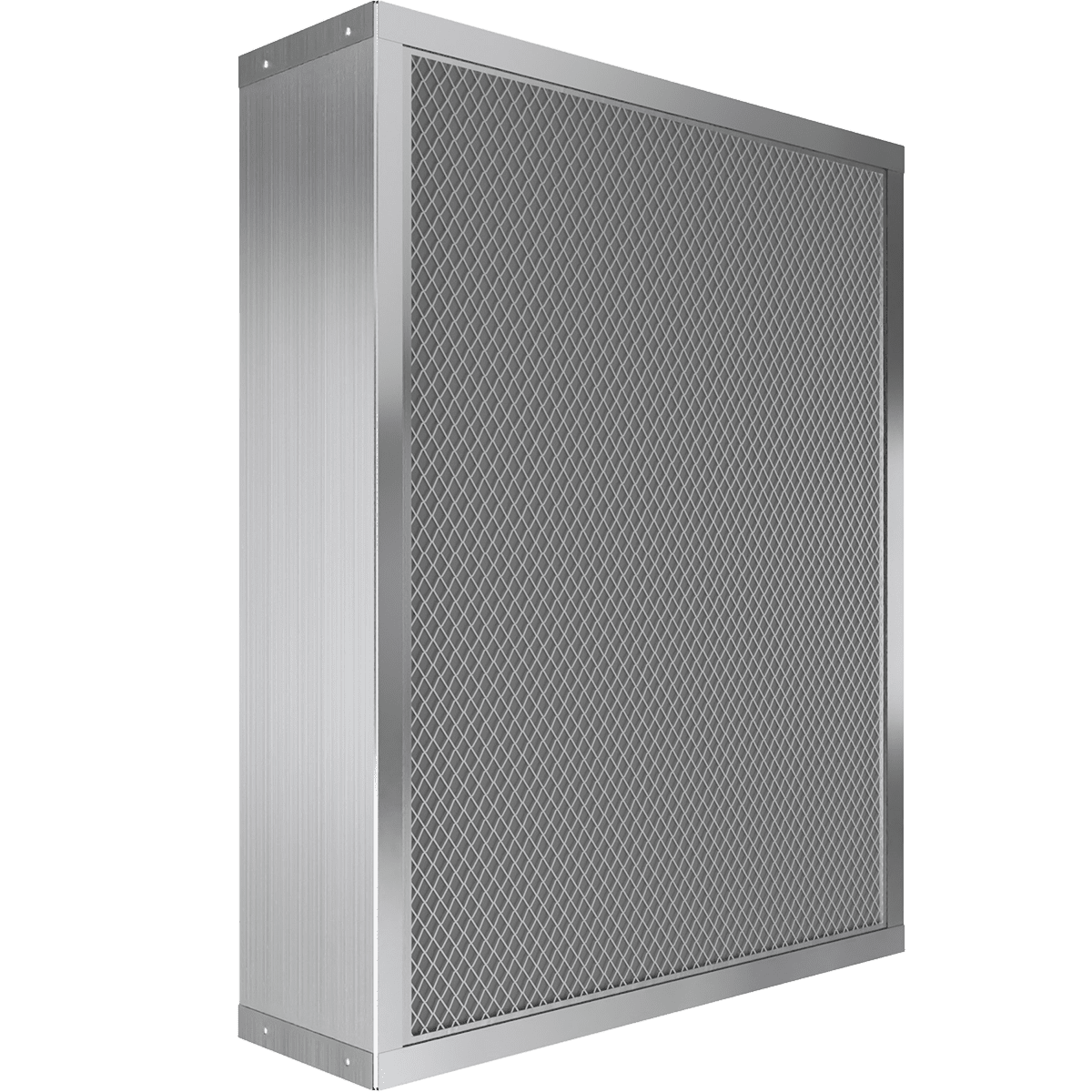 Air-Care 5-In. Deep Permanent Electrostatic Washable MERV 8 Air Filter - Angle