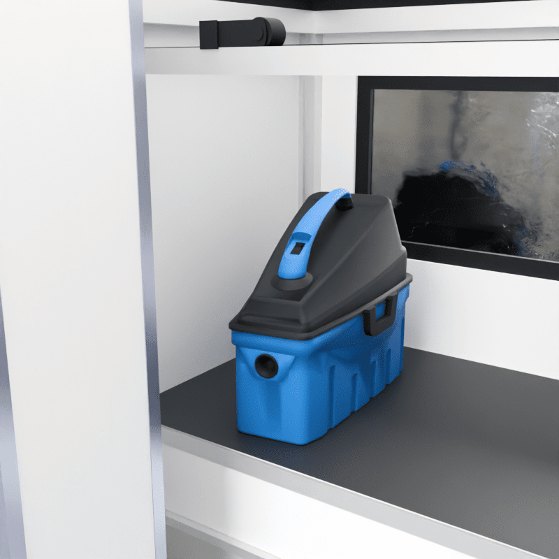 Air-Care Bio Cart HEPA Mobile Dust Containment Kit - Shop Vac