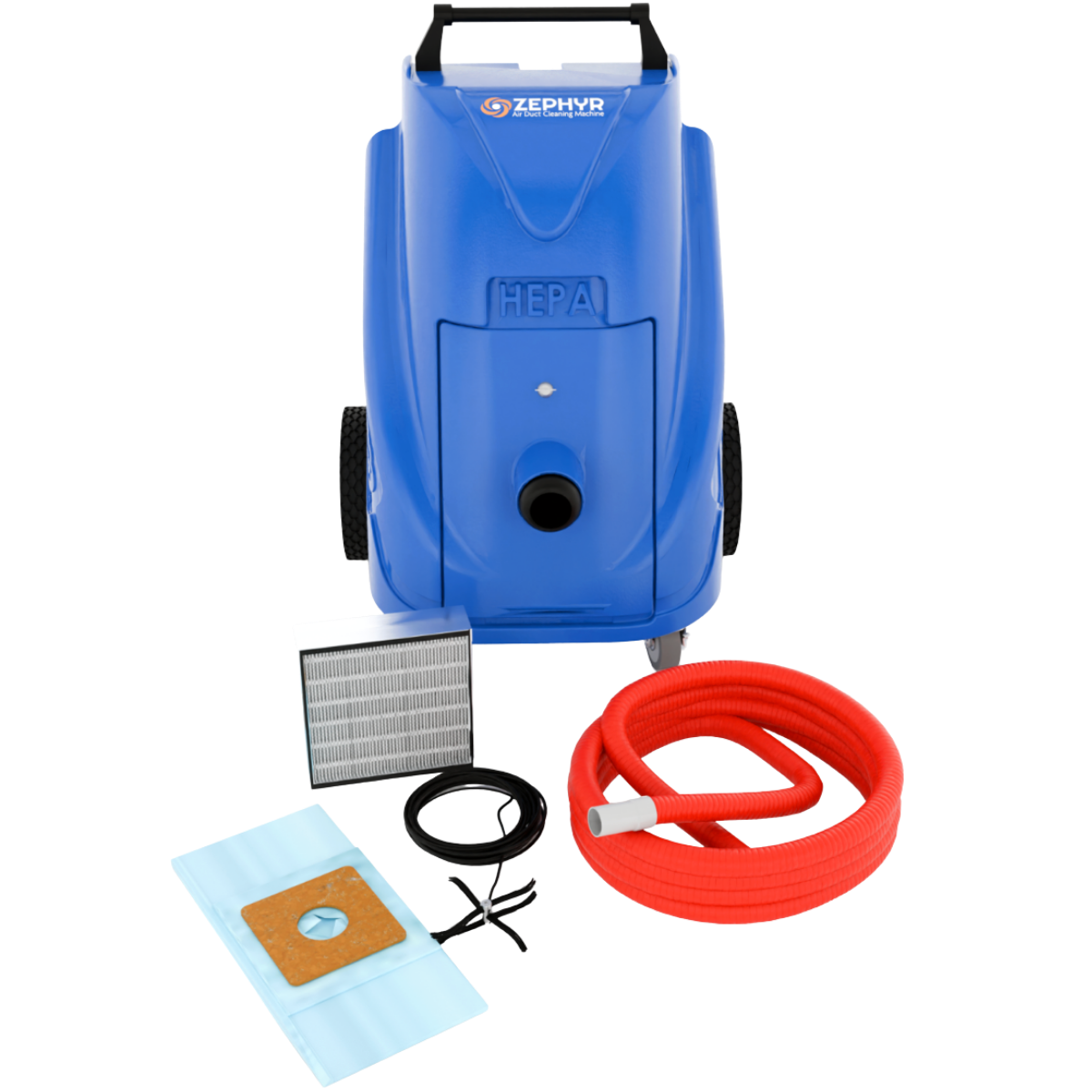 Air-Care Zephyr Portable Air Duct and Dryer Vent Cleaning Machine - Main