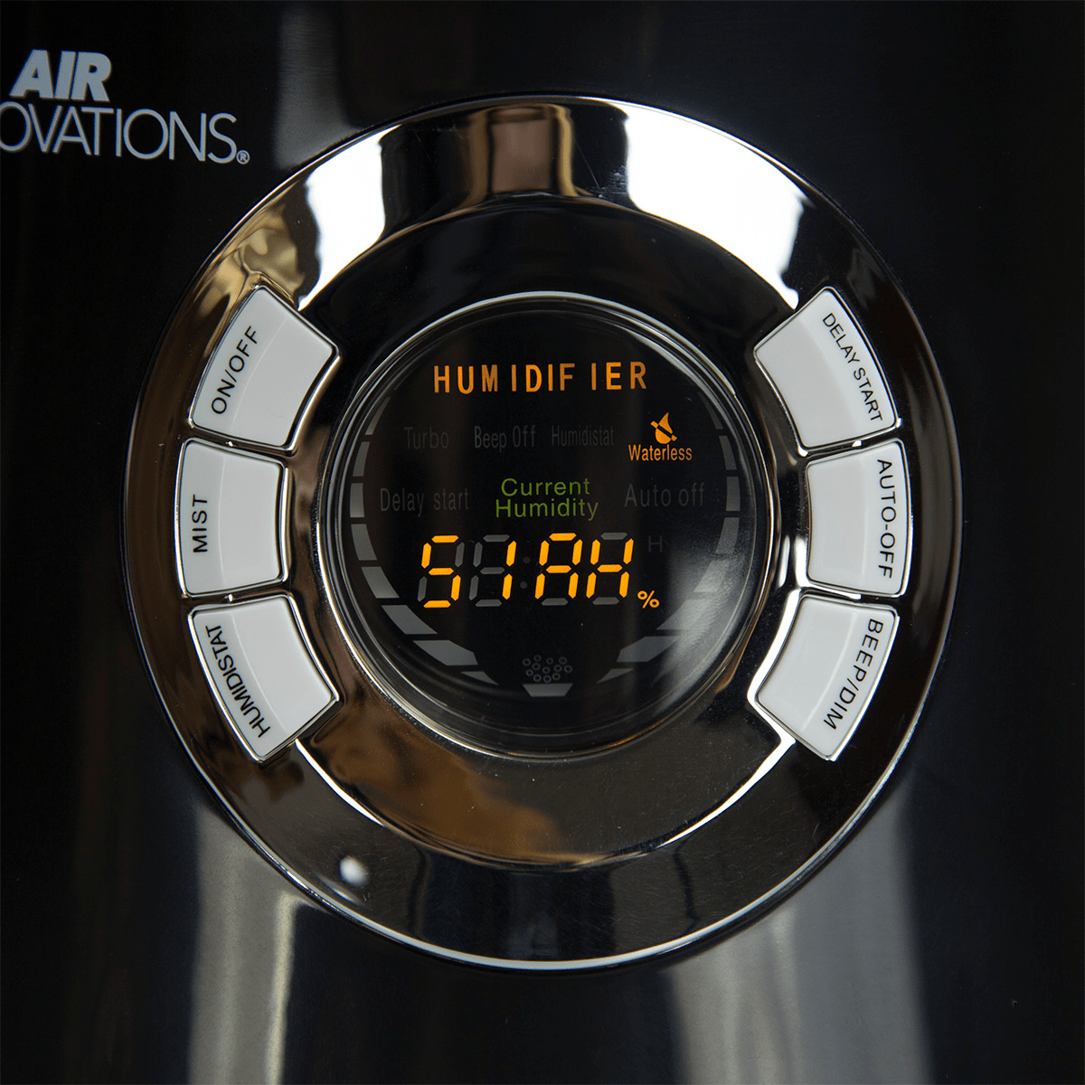 Air Innovations Cool Mist Humidifier - control panel
