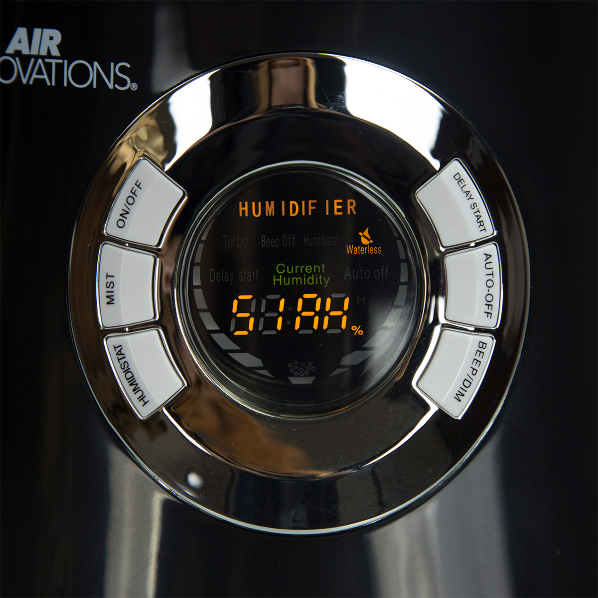 Air Innovations Cool Mist Humidifier - control panel