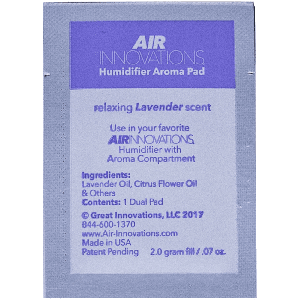 Air Innovations Humidifier Aroma Pads - Lavender pouch