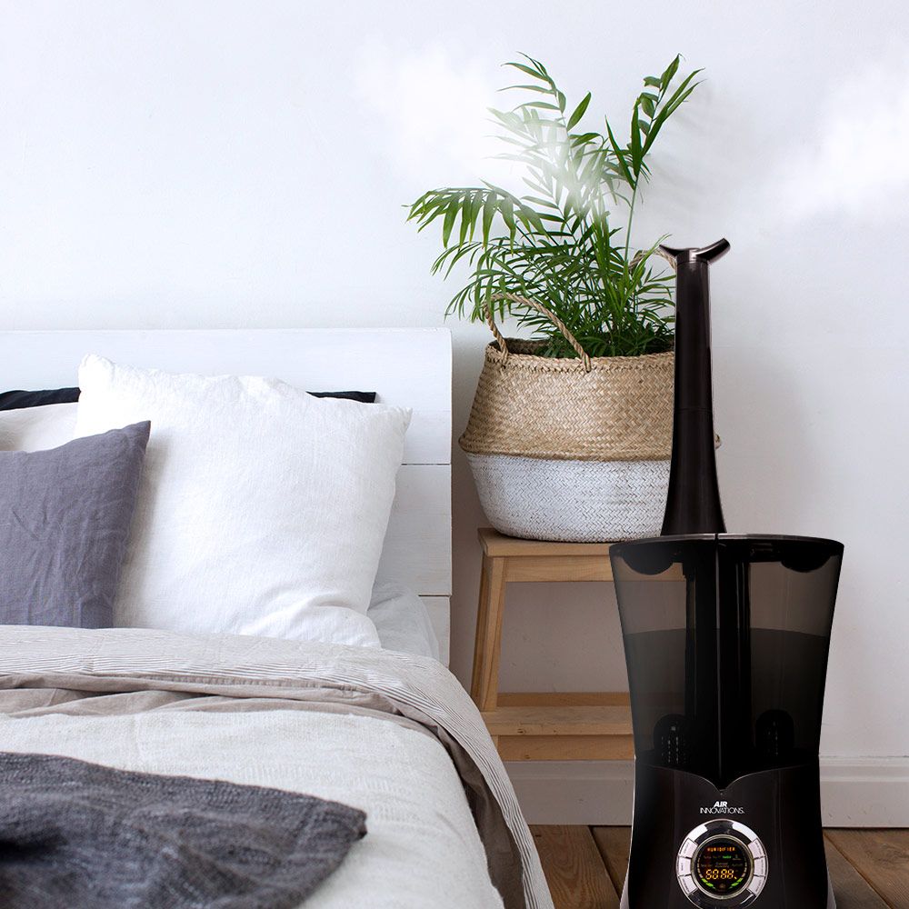 Air Innovations Cool Mist Ultrasonic Humidifier Black MH-801B-BLK