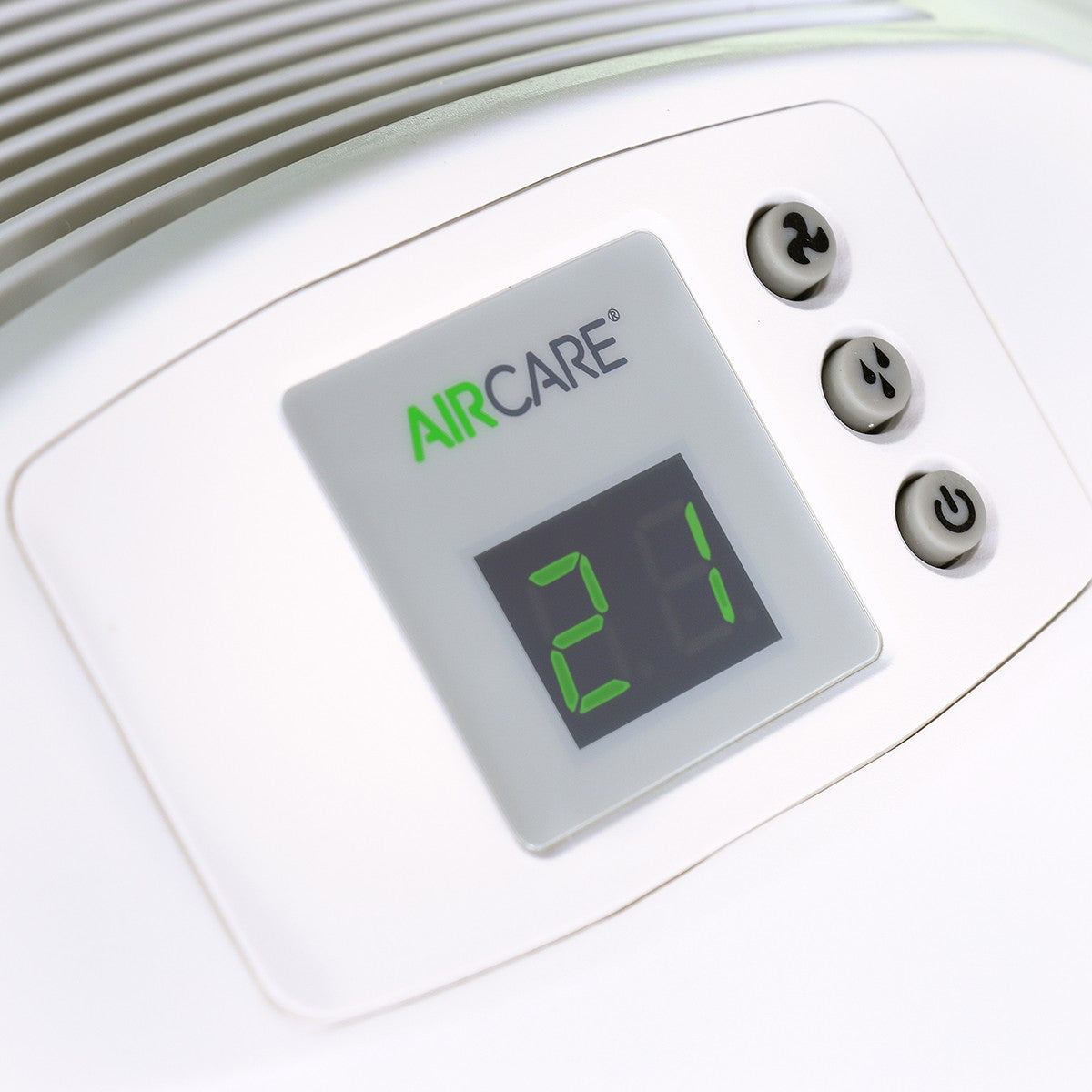 AIRCARE MoistAIR Whole-House Mini-Console Evaporative Humidifier - Controls